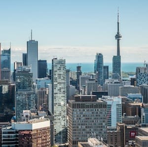 A view of the downtown area of Toronto, Ontario. (IVY PHOTOS/Shutterstock)