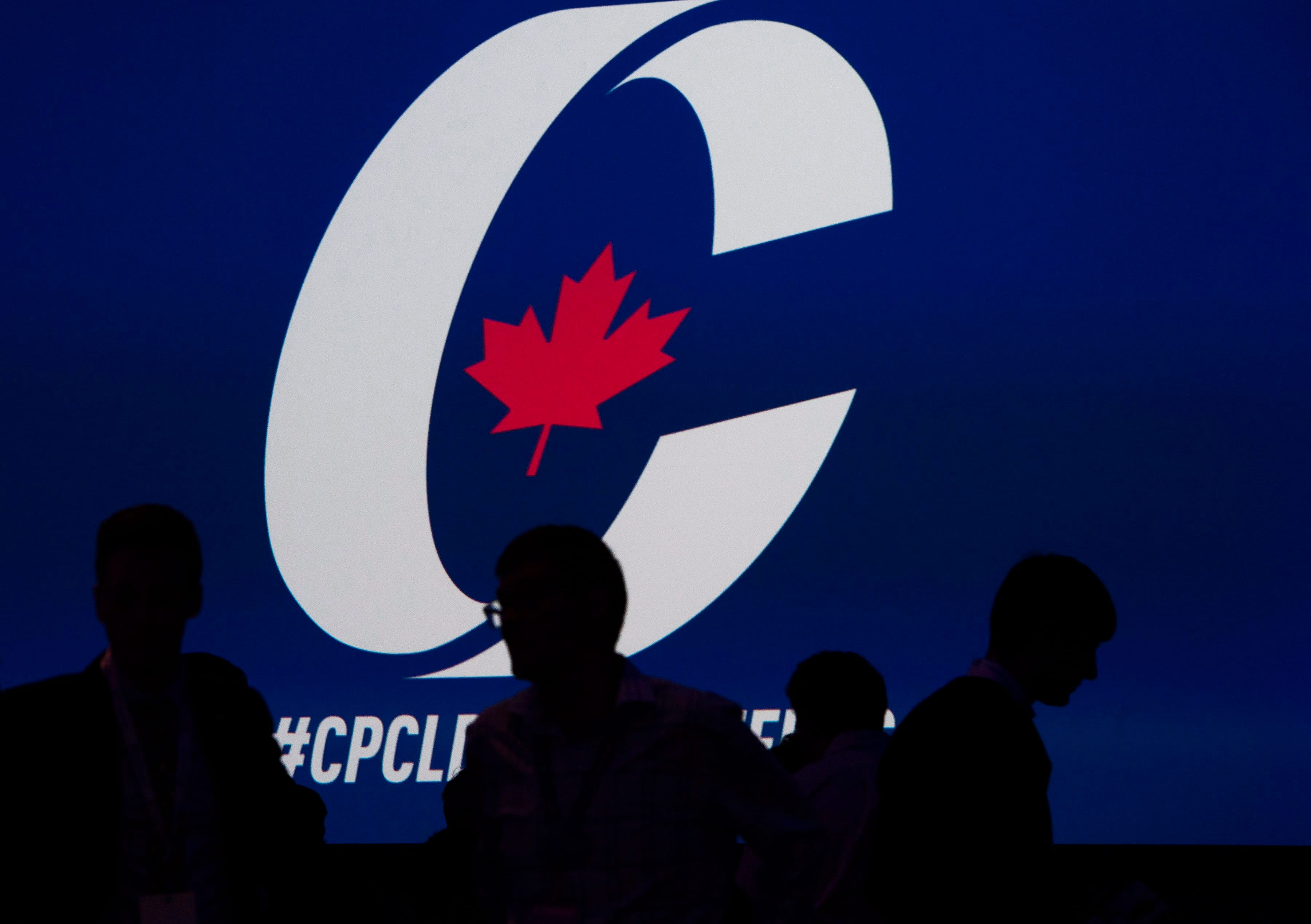 Supporters take their seats during the opening night of the federal Conservative leadership convention in Toronto on Friday, May 26, 2017. A final winner will be picked to lead the Conservative Party of Canada on Saturday night. THE CANADIAN PRESS/Nathan Denette