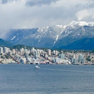 View of the North Vancouver BC , Canada. (Romakoma/Shutterstock)
