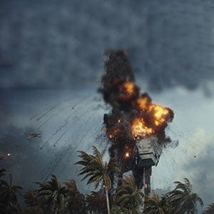 Rogue One: A Star Wars Story..Imperial AT-AT Walkers. (Film Frame/Lucasfilm)