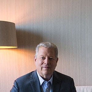 Al Gore poses for a portrait while promoting his new film, An Inconvenient Sequel, in Toronto on Friday, July 21, 2017.