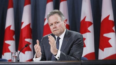 Bank of Canada Governor Stephen Poloz speaks during a news conference upon the release of the Monetary Policy Report in Ottawa January 22, 2014. Chris Wattie/Reuters