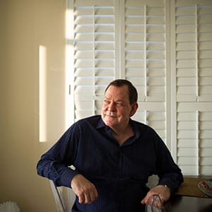 Seventy-three -year-old Warren Shepell originally from Fisher Branch, Manitoba feels he has endured incredulous injustice of current finance minister Bill Morneau taking advantage of his name and reputation without giving him any compensation. Shepell is photographed upon his residence in Toronto, ON. (Photograph by Cole Garside)