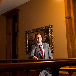 Ontario Progressive Conservative leader Patrick Brown poses for a photograph at Queen's Park in Toronto on Monday, December 18, 2017. THE CANADIAN PRESS/Nathan Denette