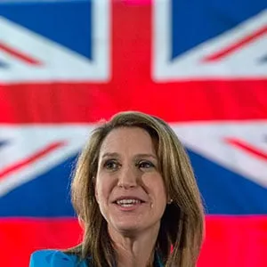 TORONTO, ON - FEBRUARY 5: Caroline Mulroney, accompanied by her children and husband, at a town hall type meeting in North York moderated by federal Conservative MP Lisa Raitt. Mulroney is officially in the race for the leadership of the Ontario PC Party. (Rick Madonik/Toronto Star via Getty Images)
