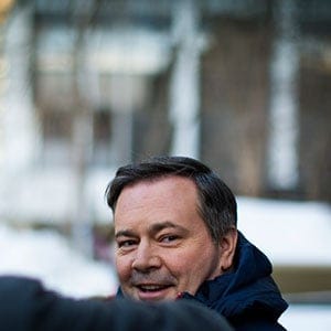 Leader of the UPC Party in Alberta Jason Kenney during a news conference regarding Alberta pipelines in Calgary, Alberta, February 23, 2018. (Photograph by Todd Korol)