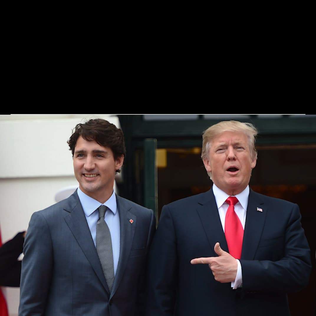 Trump and Trudeau turn from friends to foes amid trade dispute