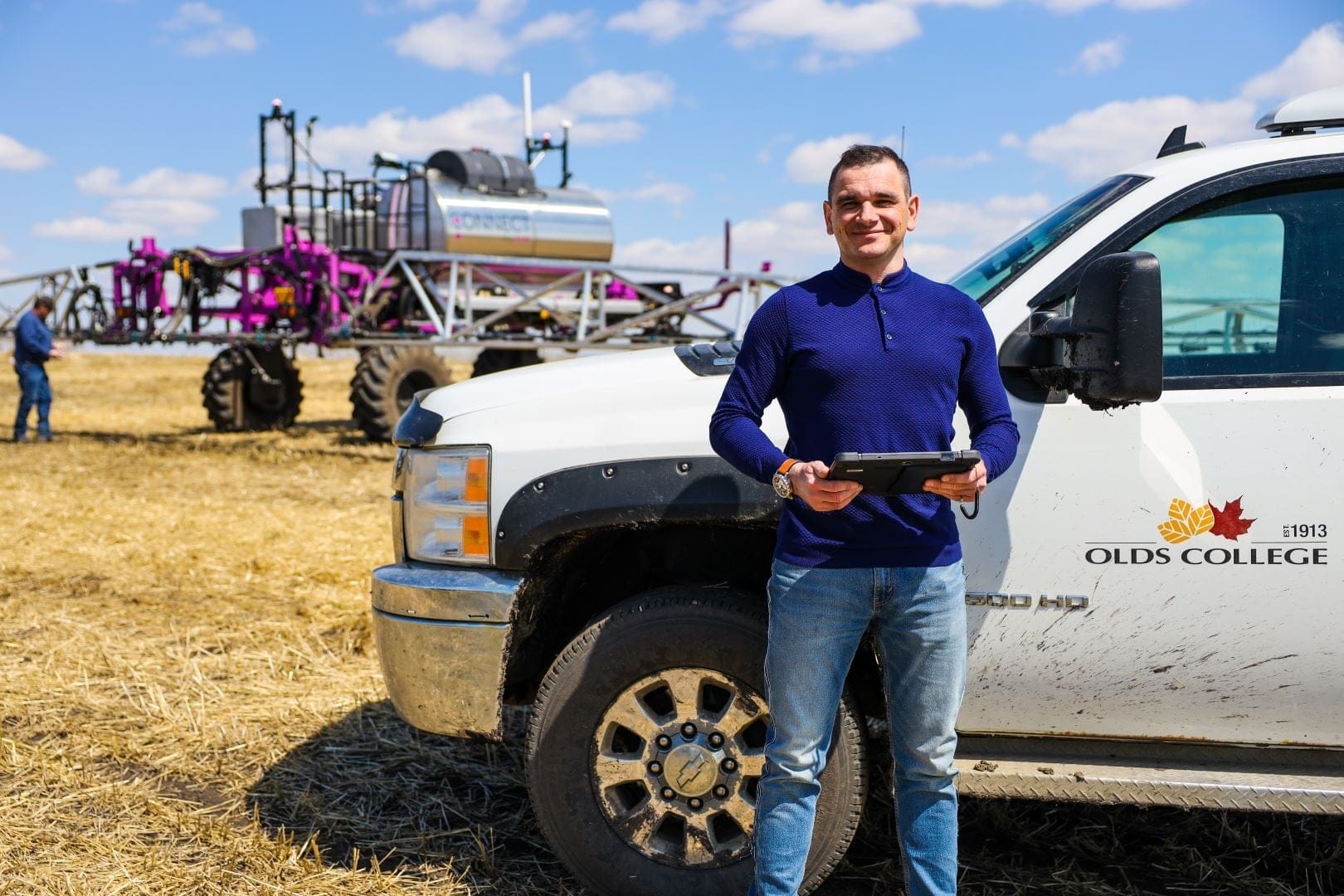 Fueled by game-changing connected technology, and soon to be powered by the increasing availability of 5G, Canadian farmers and ranchers are eager to adopt new ways of growing with the latest tools available to them. All photos courtesy of Olds College