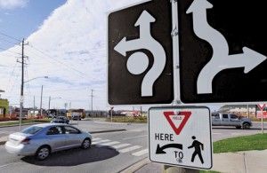 A roundabout way of easing congestion, and scaring seniors