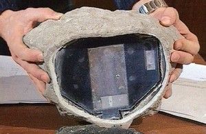 British used fake rock to spy on Russians