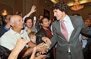 How Trudeau can avoid getting stuck in the middle