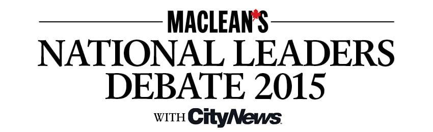 Maclean's National Leaders Debate 2015