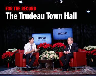 Watch: Trudeau’s Town Hall