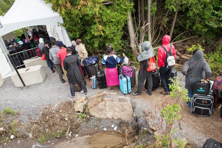 asylum seekers-Canada-US border