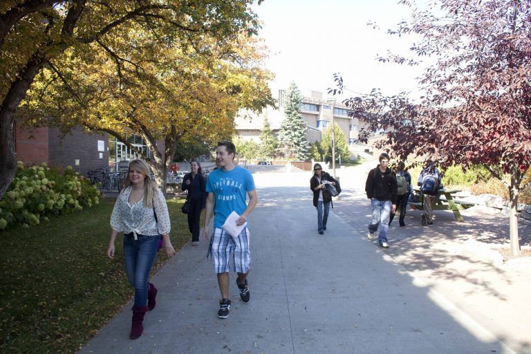 Lakehead students on campus