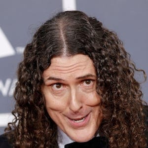 Weird Al Yankovic arrives at the 54th annual Grammy Awards in Los Angeles