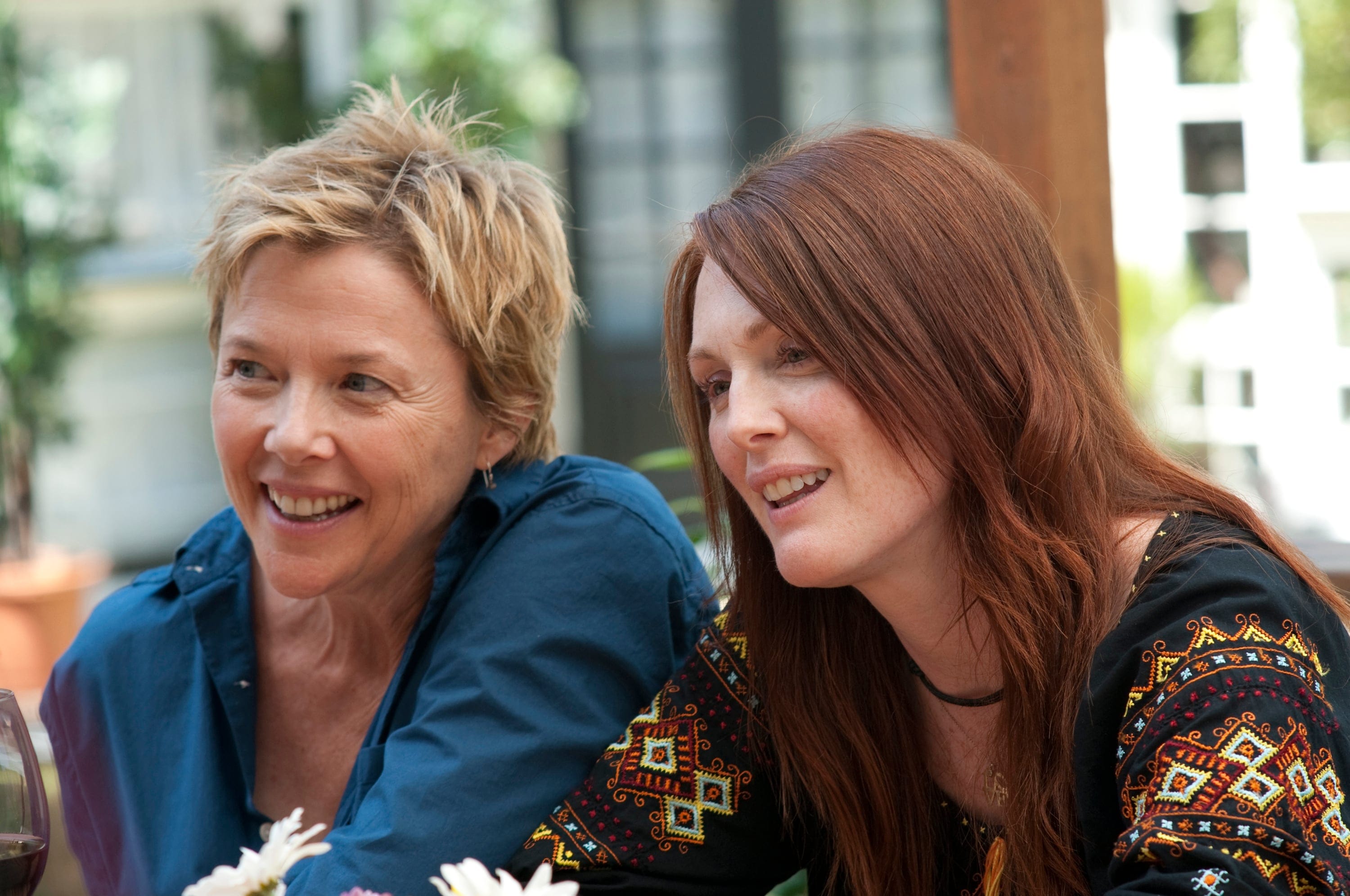 Annette Bening (left) and Julianne Moore as lesbian parents in 'The Kids Are All Right'