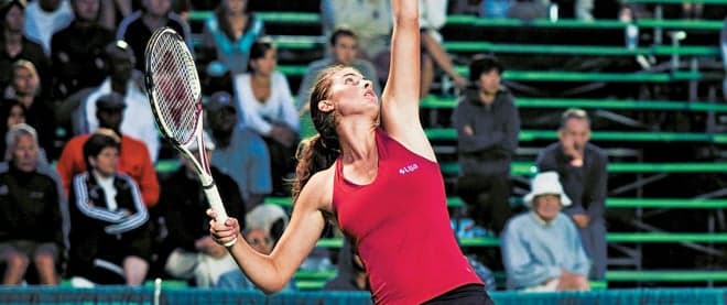 She's got serve