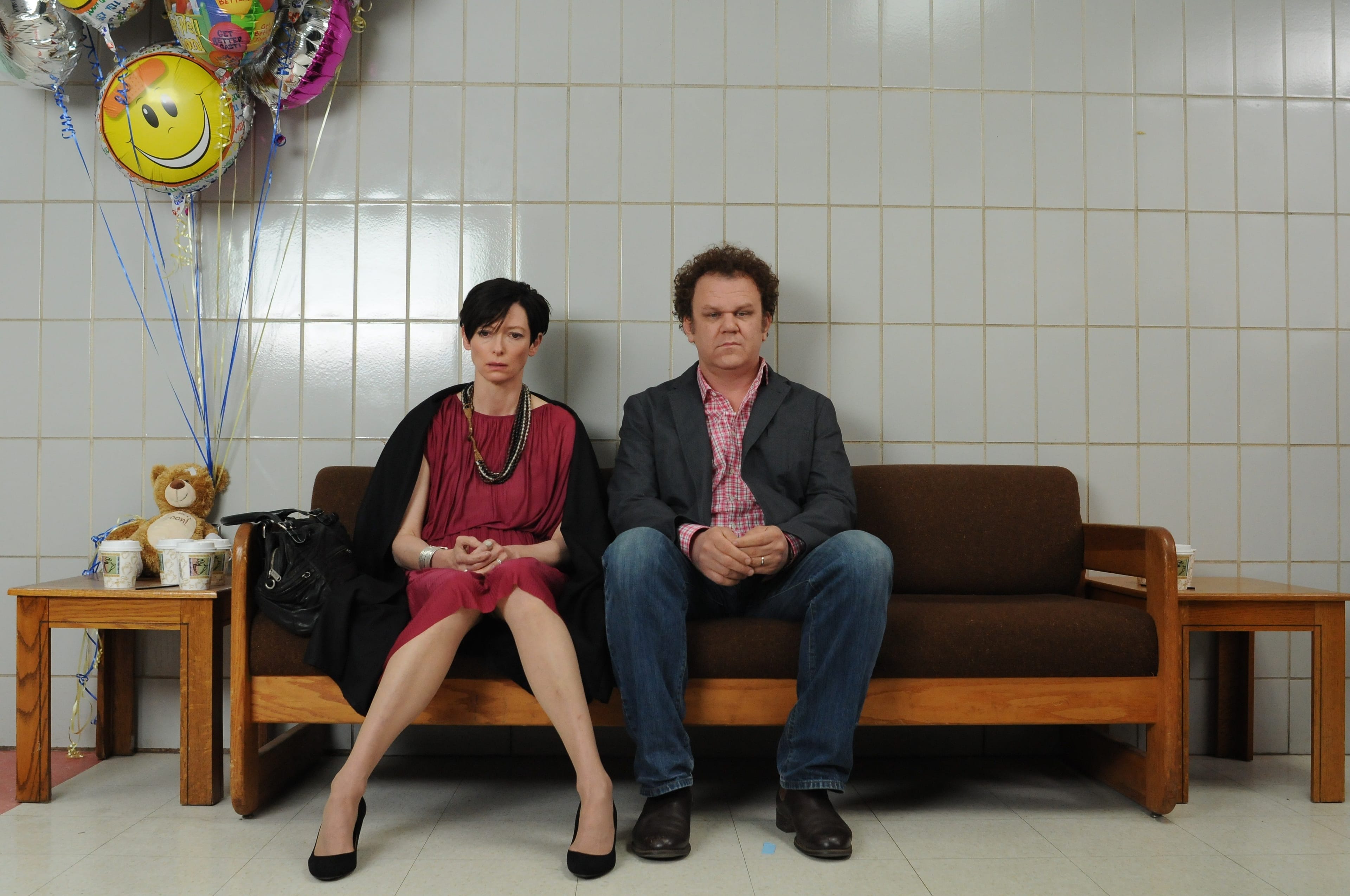 Tilda Swinton and John C. Reilly in 'We Have to Talk About Kevin'