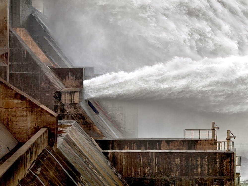 A Chinese dam in 'Watermark'