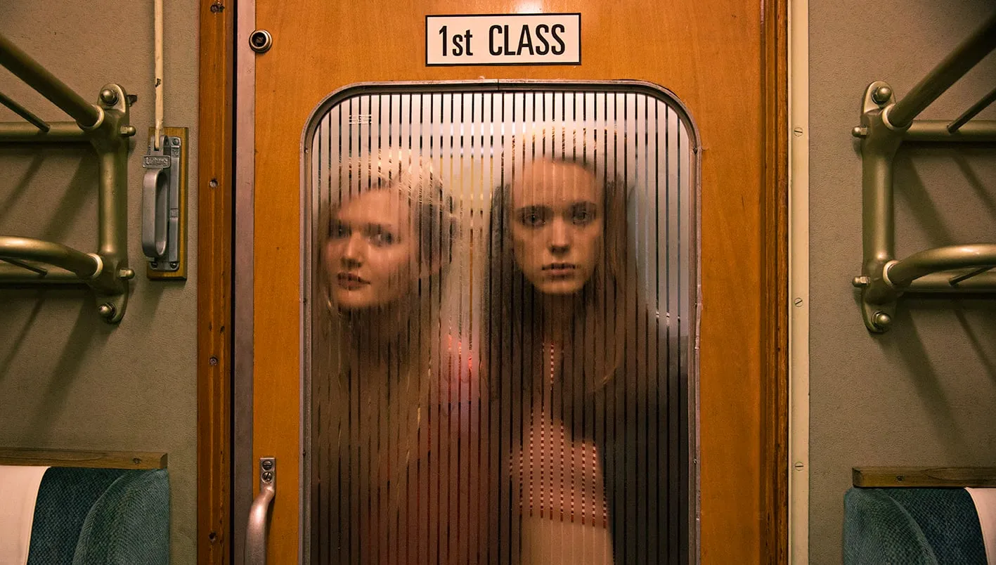 Sophie Kennedy Clark (left) and Stacy Martin /Photo by Christian Geisnaes.