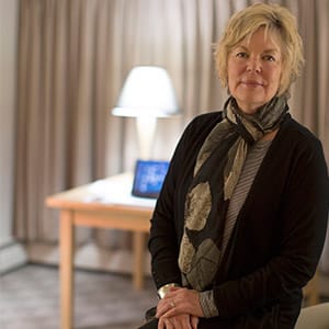 Marie Jackson in Banff, Alberta, November 20, 2014. Photograph by Todd Korol