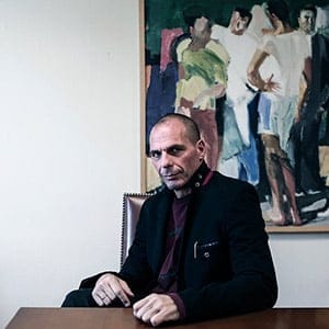 Yanis Varoufakis, a self-described "erratic Marxist" and Greece's new finance minister, in Athens, Greece.