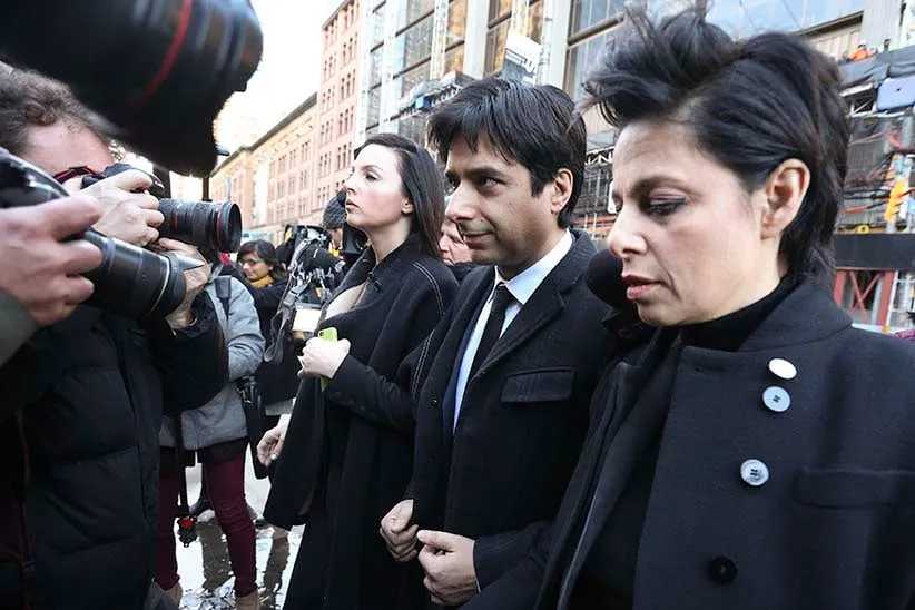TORONTO, ON - FEBRUARY, 1 - Ghomeshi arrives with his lawyer, Marie Henein
First day of the former CBC hosJian Ghomeshi trial at Old City Hall court. (Richard Lautens/Toronto Star/Getty Images)