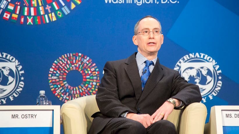 IMF deputy director Jonathan Ostry at the 2016 IMF/World Bank Spring meetings in Washington, D.C. in April. (Photo credit: Roxana Bravo/IMF Photo)