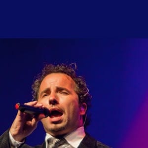 Windsor, Ontario, Canada - Remigio Pereira of The Canadian Tenors performs at Caesars Windsor. (Gene Schillin/CP)