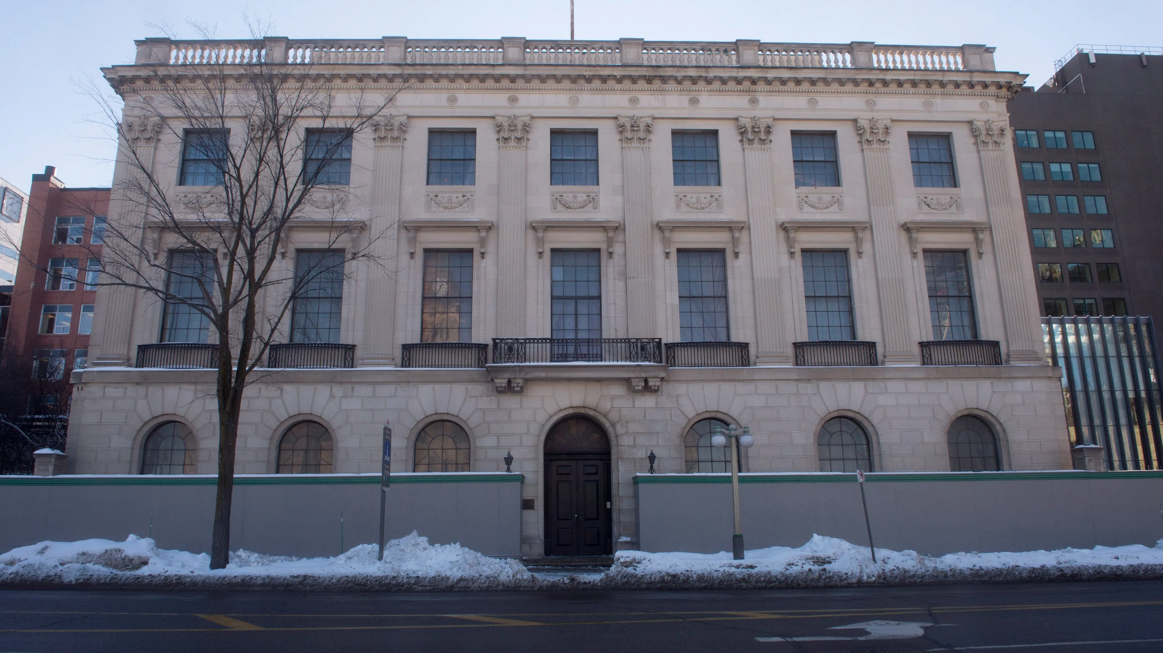 The former US Embassy is seen in downtown Ottawa
Thursday January 21, 2016 in Ottawa. THE CANADIAN PRESS/Adrian Wyld