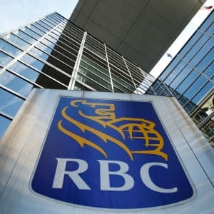 A Royal Bank of Canada (RBC) sign is seen outside of a branch in Ottawa. (Chris Wattie/Reuters)