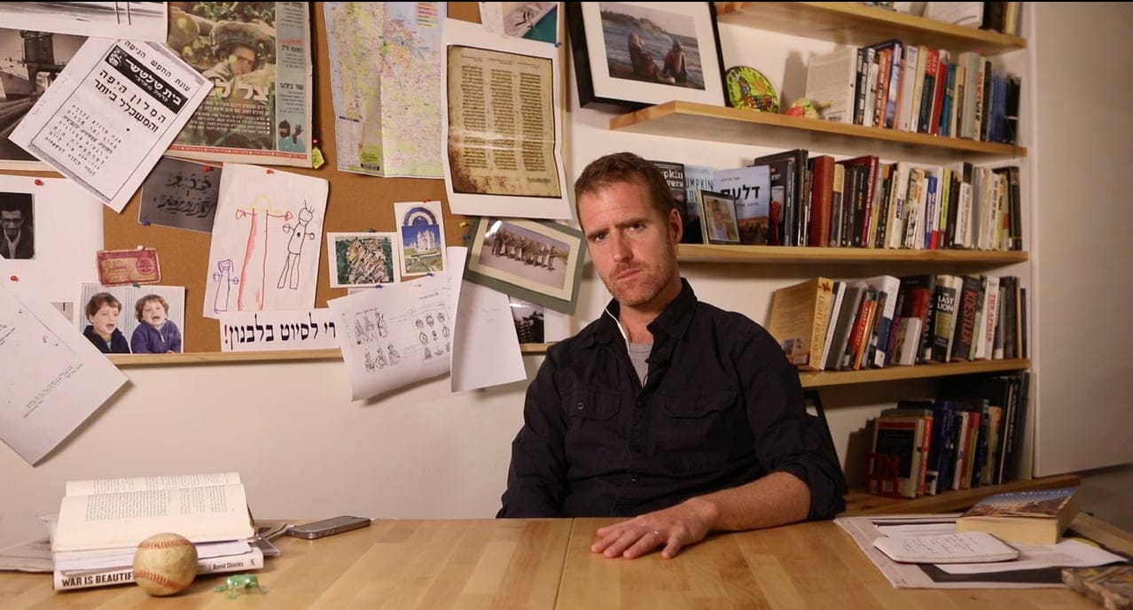 A screengrab from a Maclean's video on Matti Friedman’s book, Pumpkinflowers, which is one of the nominees for this year’s $25,000 RBC Taylor Prize. (Maclean's)