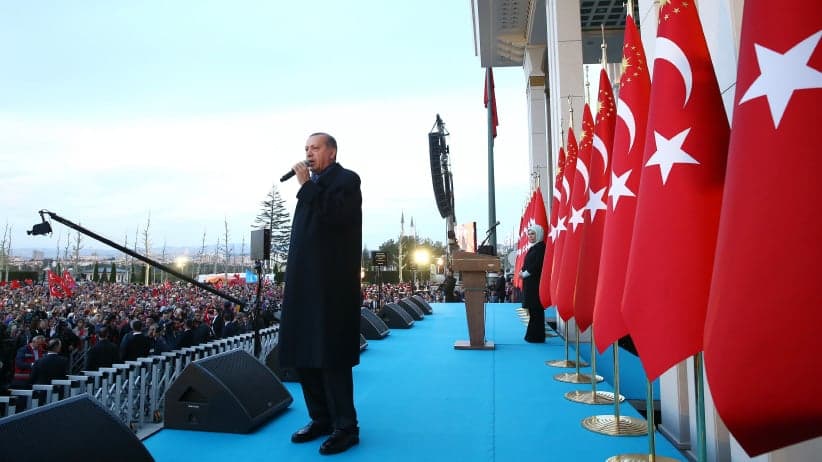 Turkish President Recep Tayyip Erdogan