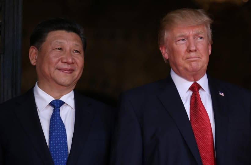 Xi Jinping and Donald Trump