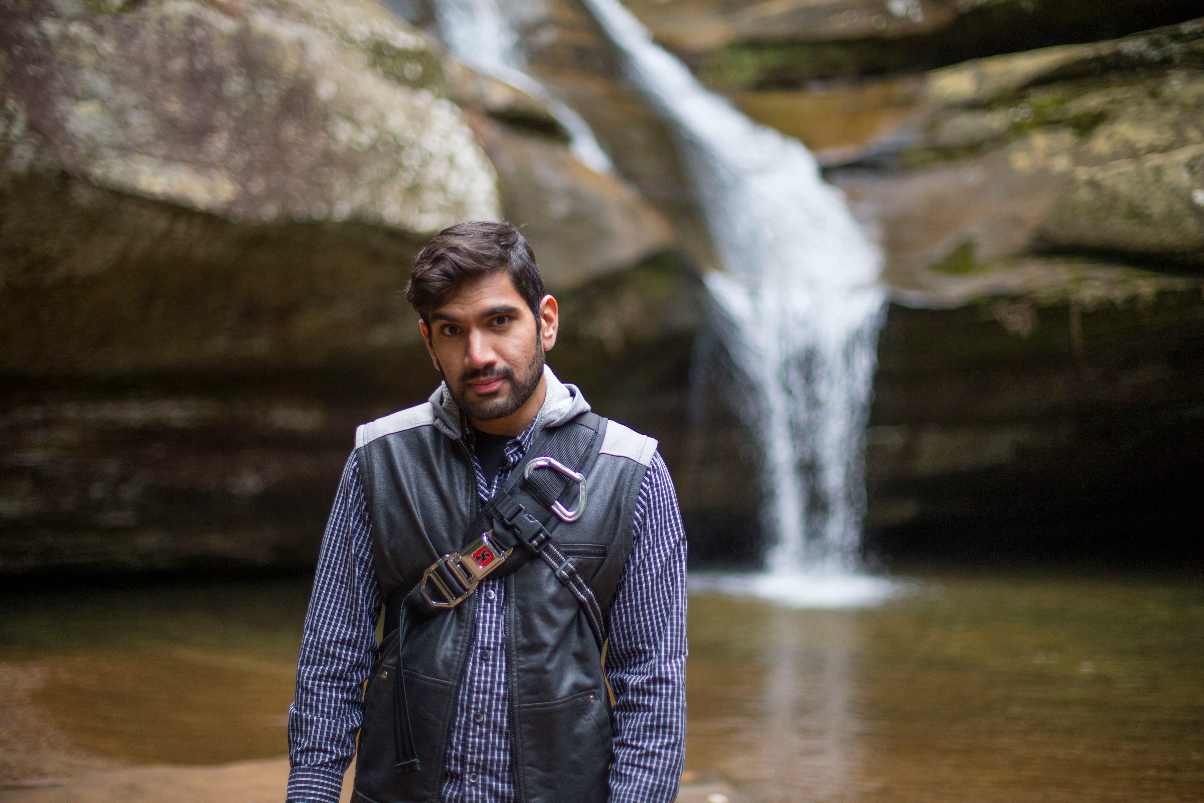 Shawn Ahmed, the author. (Photograph by Jim Davidson)