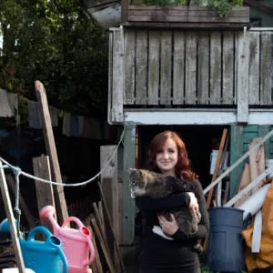 Earning a scholarship - Stephanie Kirk at her home in Vancouver
