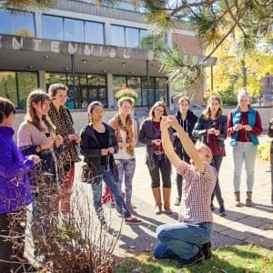 Students at McGill. (Valeria Lau/McGill University)