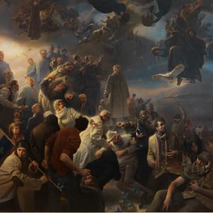 "Quebec" painting by Adam Miller. (Adam Miller)