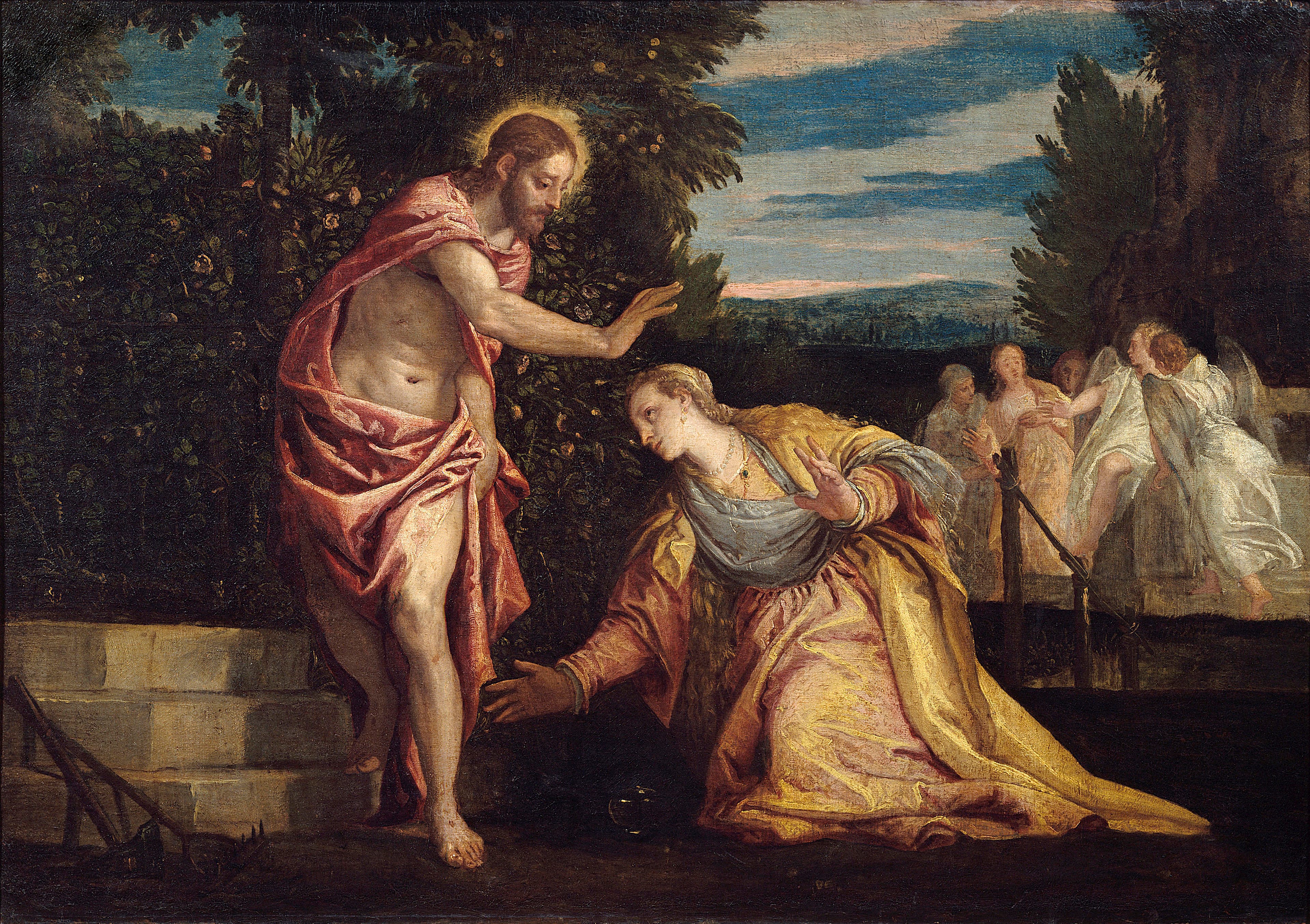Christ appearing to Mary Magdalene. Painting by Paolo Veronese (1528-1588). (Leemage/Corbis/Getty Images)