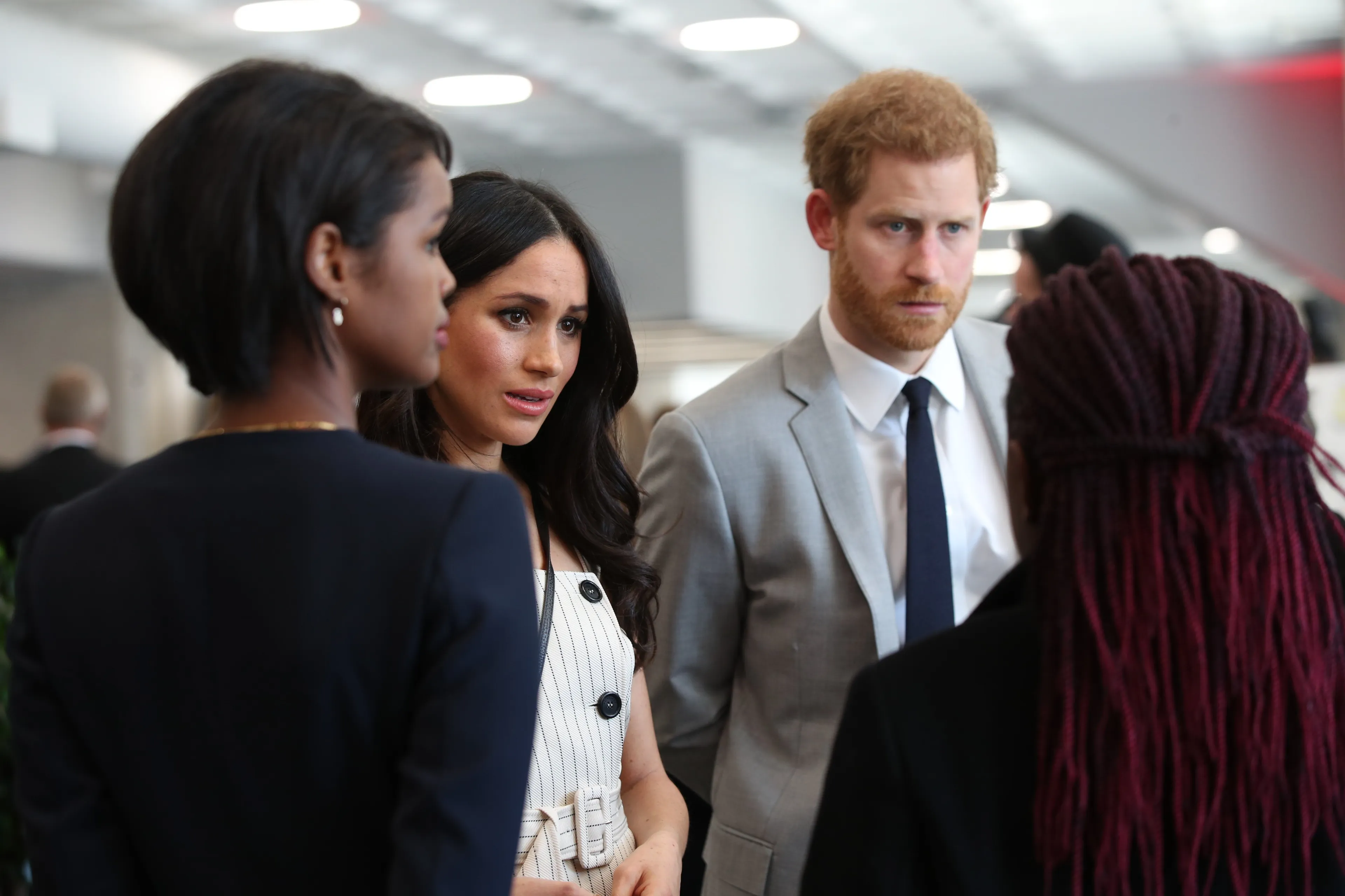 Markle is routinely described as biracial, while her fiancé's racial makeup goes unremarked (Photo by Yui Mok - WPA Pool/Getty Images)