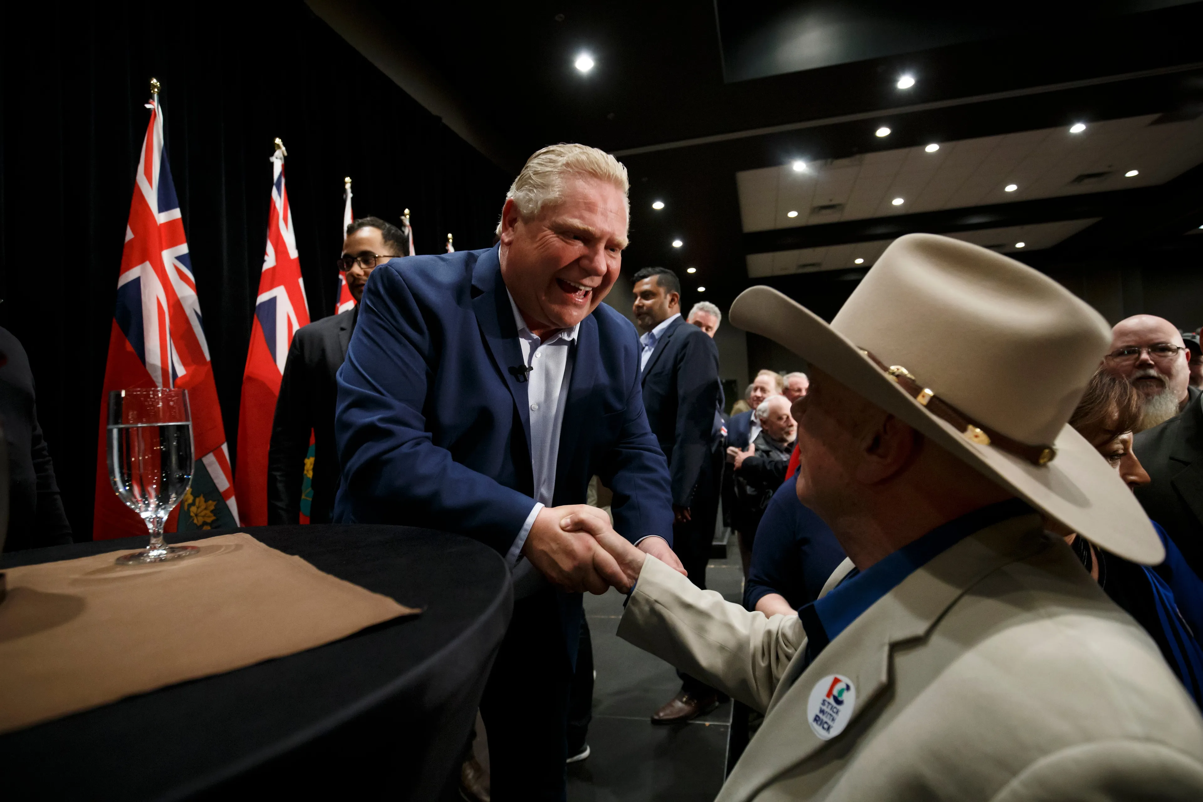 Doug Ford, Ontario PC Party leader. Chatham, Ontario, April 20, 2018. (Photograph by Cole Burston)