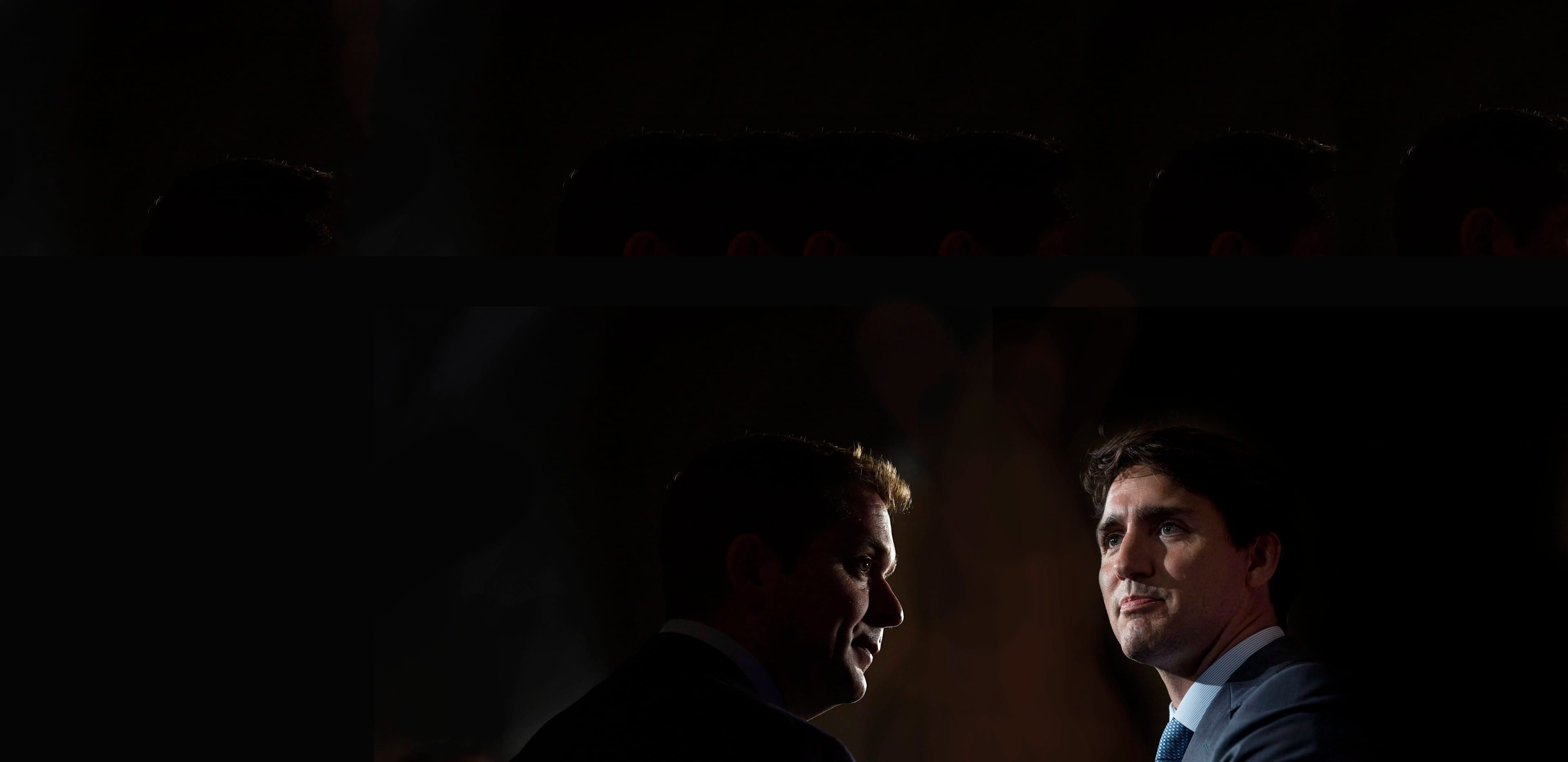 Andrew Scheer (left) and Justin Trudeau. (Justin Tang/CP; Chris Young/CP)