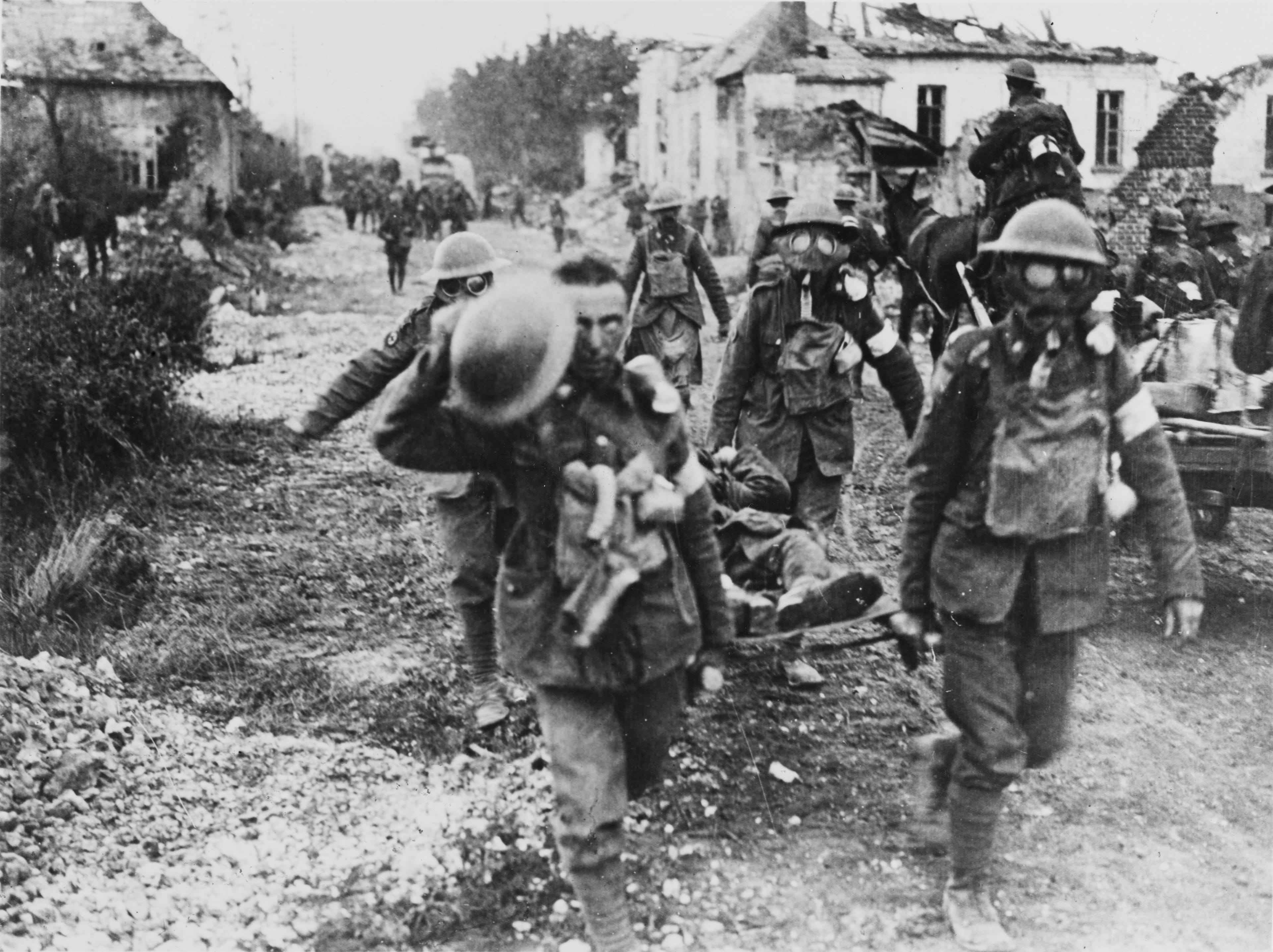 Battle of Amiens 1918. (Chronicle/Alamy)