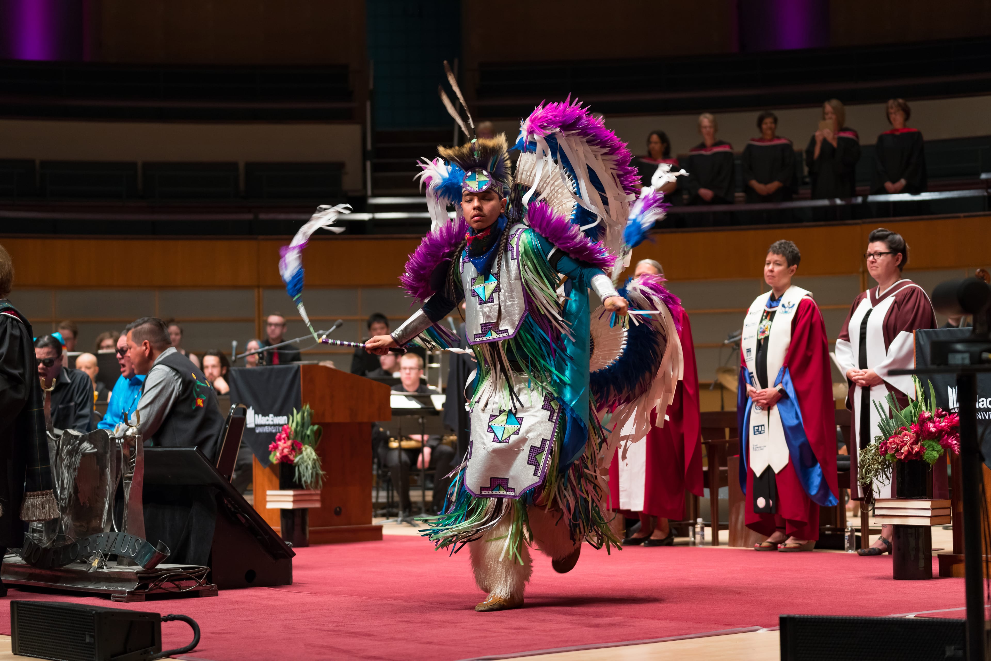 Graduation ceremony at MacEwan University. (Steven Stefaniuk/MacEwan University)
