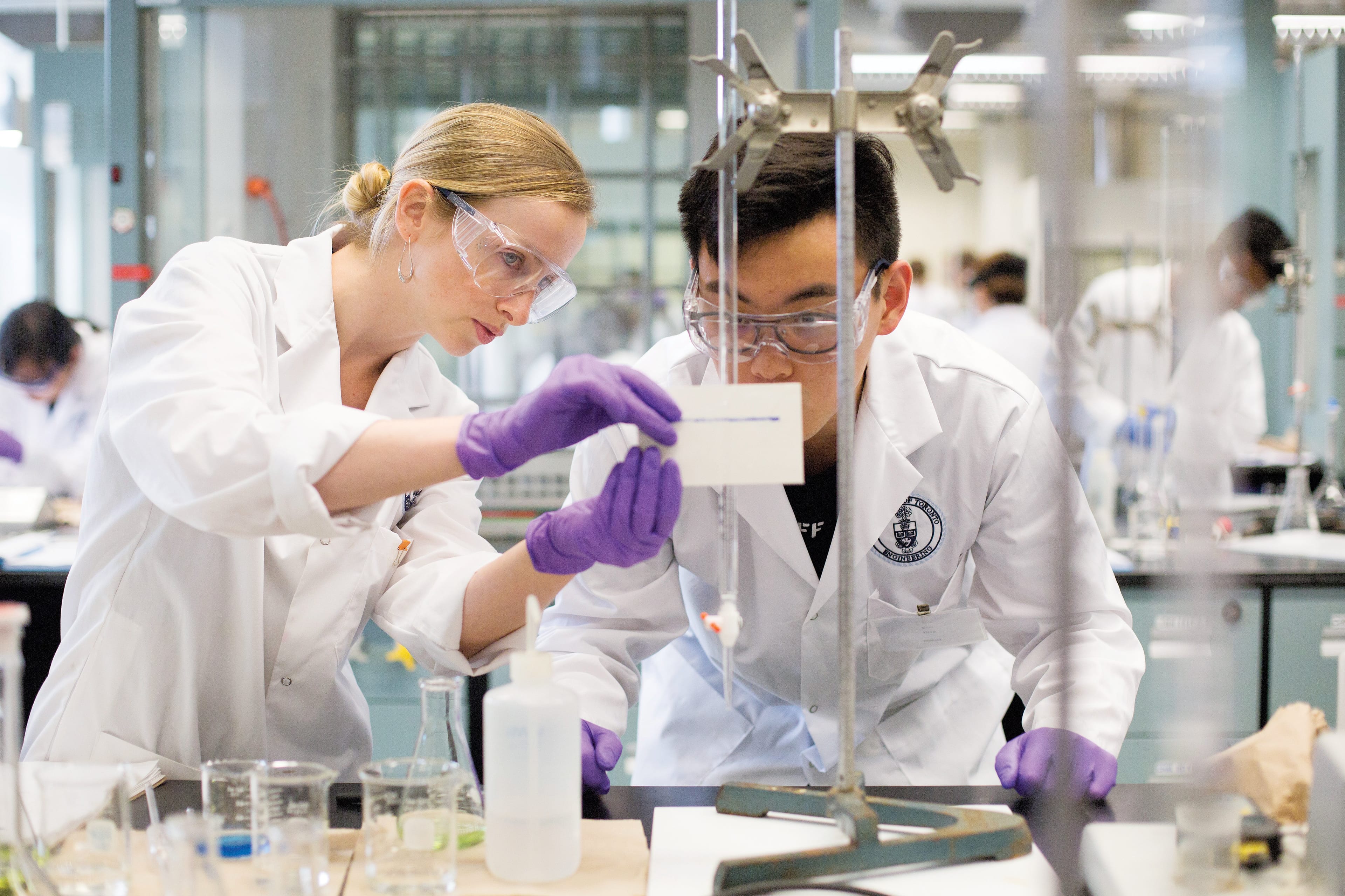 A Chemical Engineering class at the University of Toronto (Photo: Michelle Siu)
