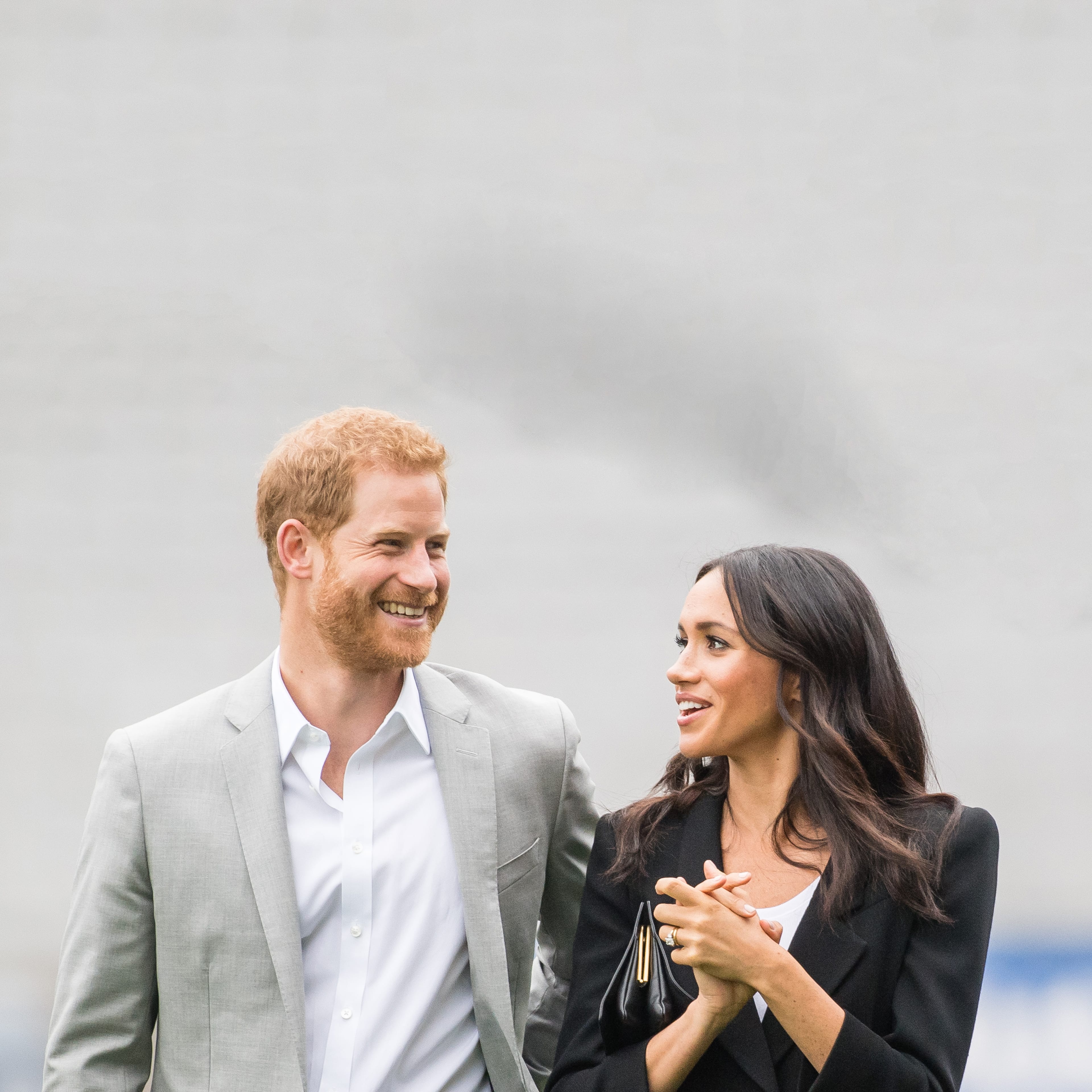 Prince Harry, Duke of Sussex and Meghan, Duchess of Sussex visit Croke Park, home of Ireland's largest sporting organisation, the Gaelic Athletic Association on July 11, 2018 in Dublin, Ireland. (Samir Hussein/Samir Hussein/WireImage/Getty Images)