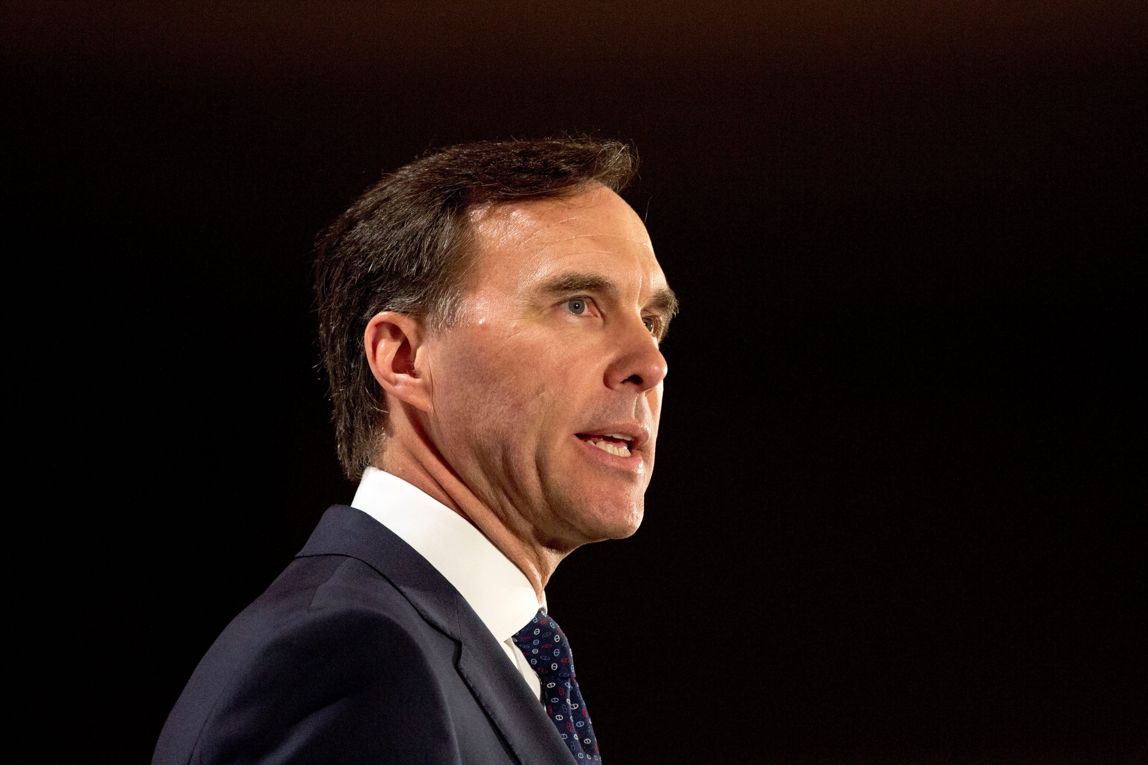 Federal finance minister Bill Morneau on March 24, 2017. (Carlos Osorio/Toronto Star via Getty Images)