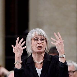 Minister of Labour Patricia Hajdu during question period in the House of Commons on Oct. 23, 2018. (Adrian Wyld/CP)