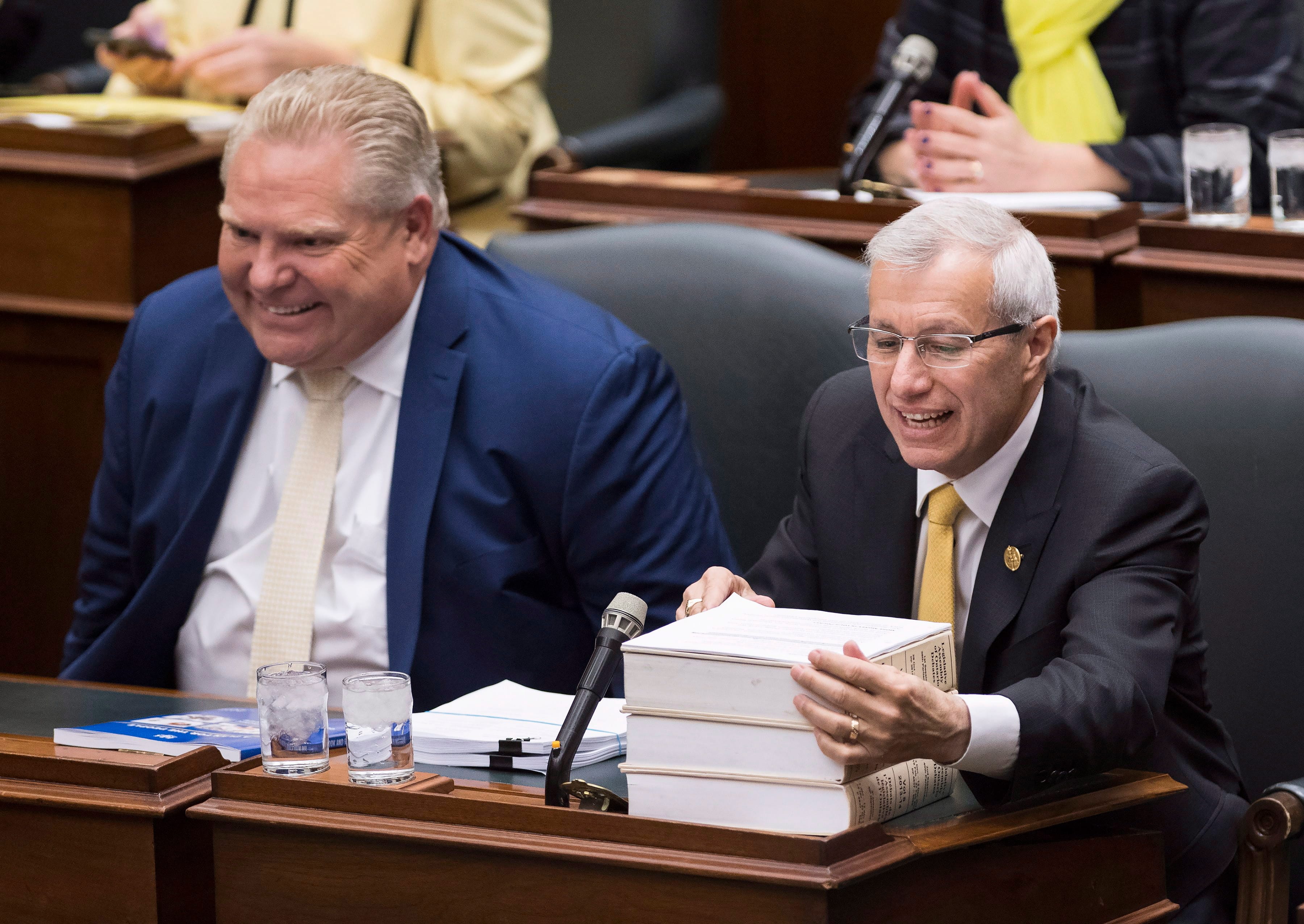 vic fideli doug ford economic update